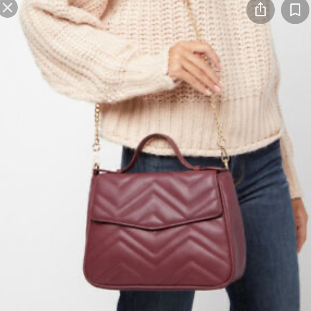 Summer and Rose Crossbody Burgundy Bag BRAND NEW